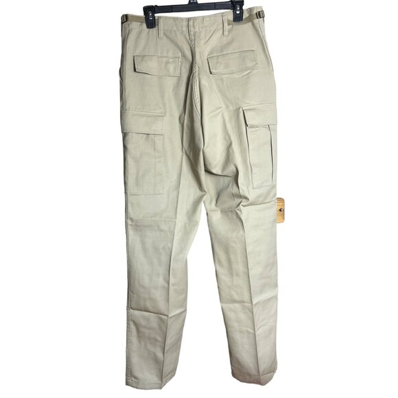 Tru-Spec Sand Cargo Pants Tactical Vintage Military Ripstop Gorpcore Mens M-Long - Picture 2 of 9